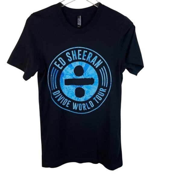 Ed Sheeran Divide World Tour Tee Size Small - Picture 1 of 8